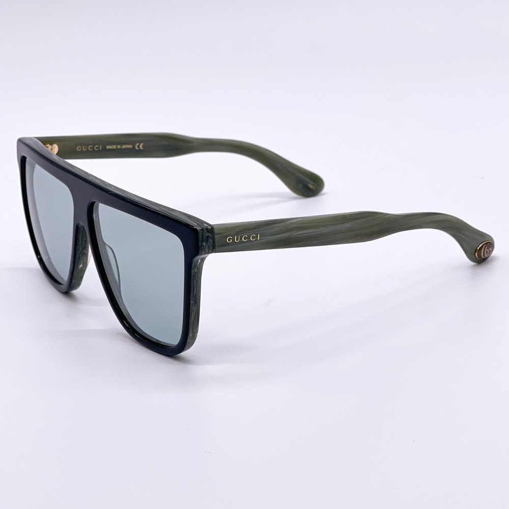 NEW GUCCI GG0582S 004 UNISEX SHIELD SUNGLASSES GUCCI GG0582S - Picture 5 of 14